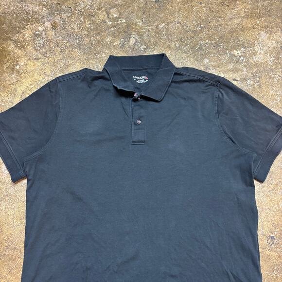 Untuckit Damaschino Short Sleeve Polo Shirt Men's Large Golf Preppy Minimalist - Picture 2 of 9